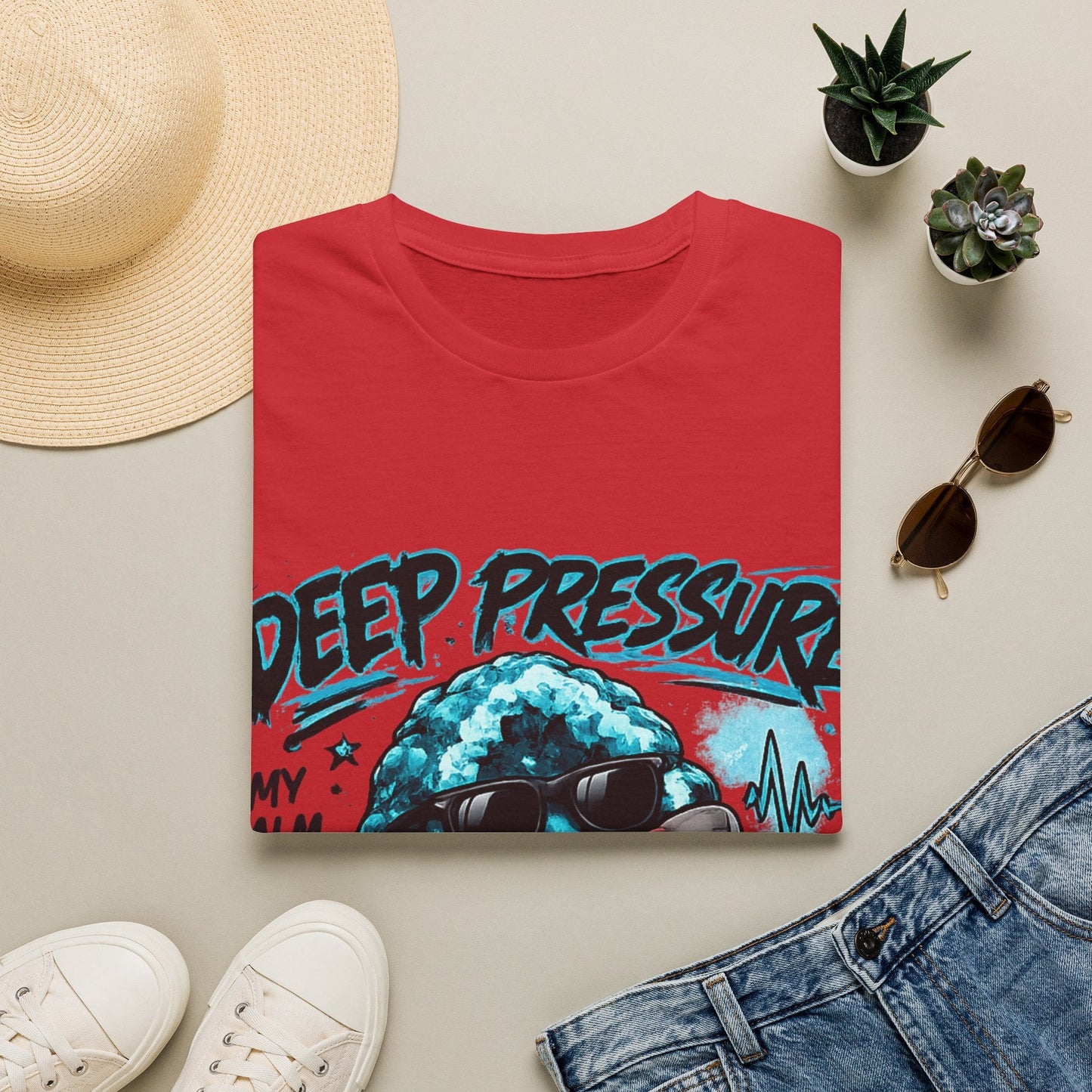 Geo Rocks the 'Tism Teen Stimming Geode "Calming Sensory Hug" Tee - Geo Rocks The 'Tism
