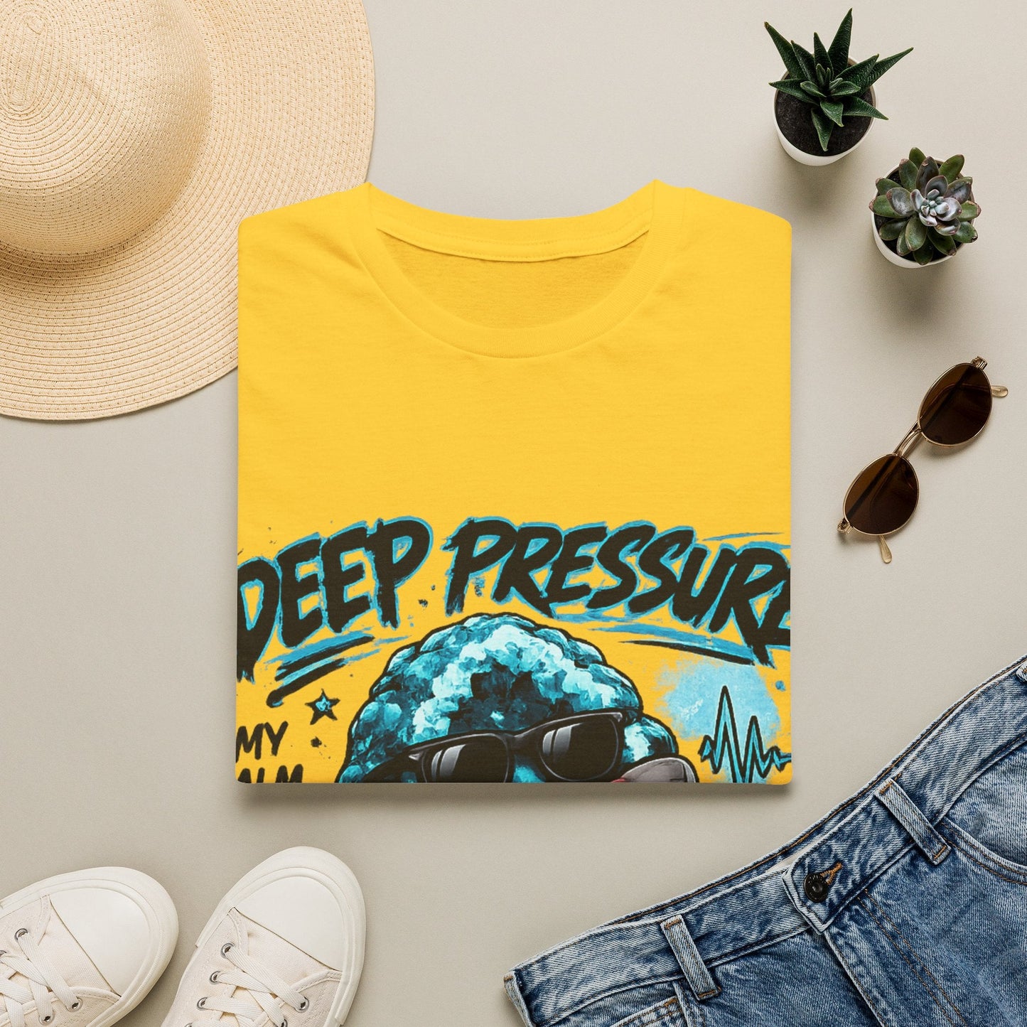 Geo Rocks the 'Tism Teen Stimming Geode "Calming Sensory Hug" Tee - Geo Rocks The 'Tism