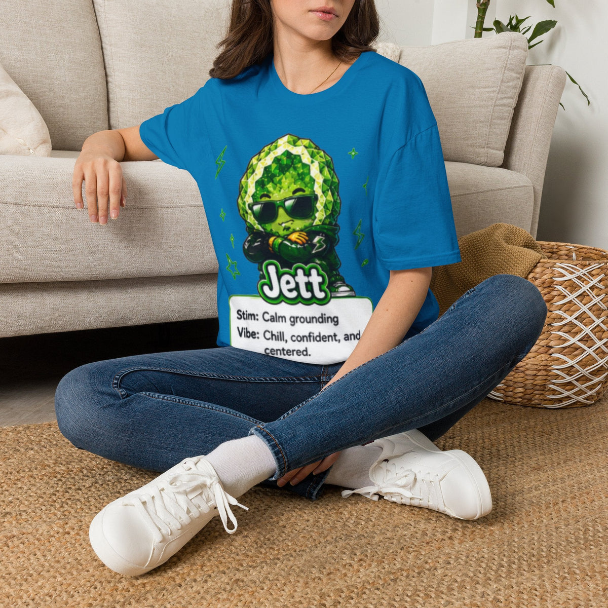 Geo Rocks the 'Tism Teen Stimming Geode "Calming Sensory Hug" Tee - Geo Rocks The 'Tism