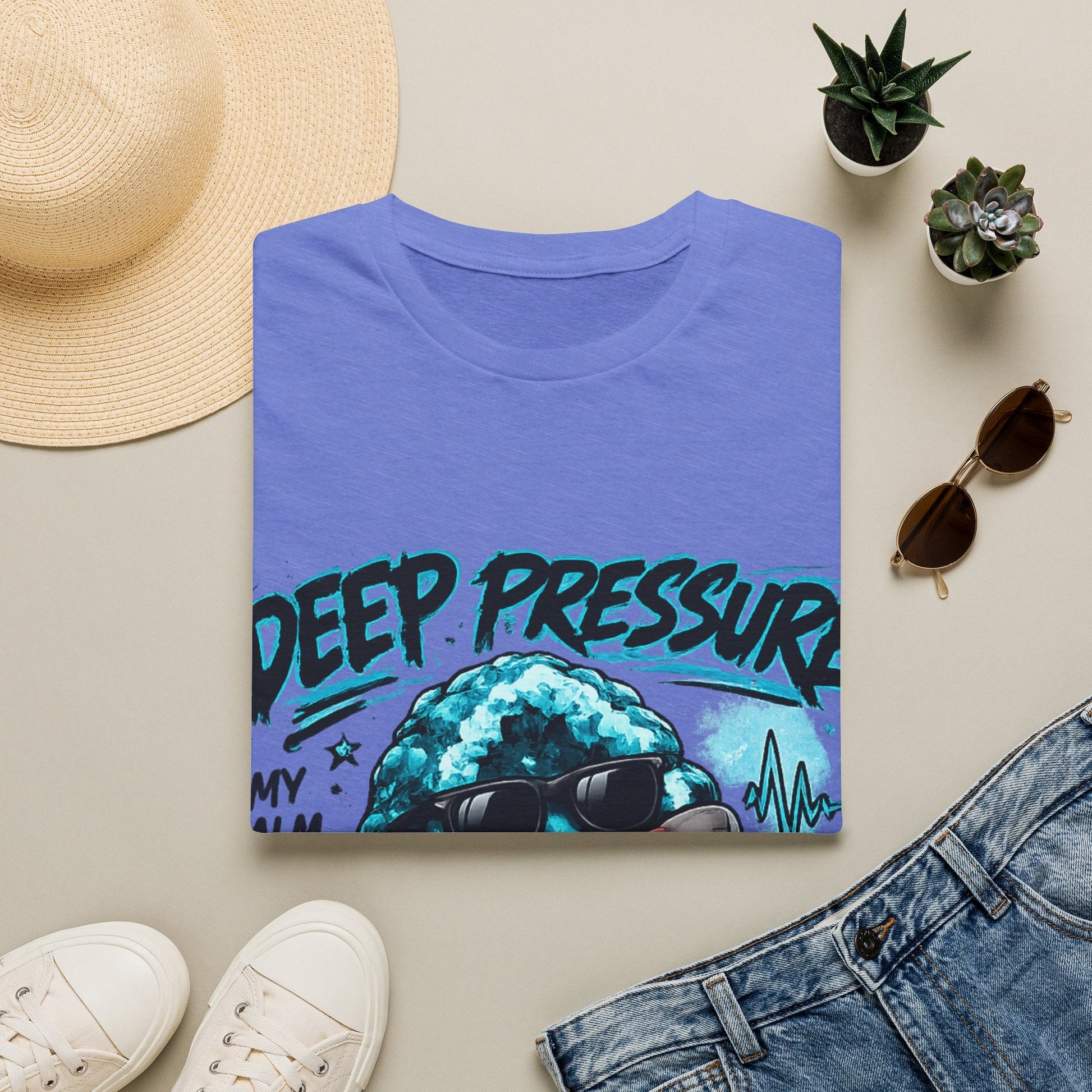 Geo Rocks the 'Tism Teen Stimming Geode "Calming Sensory Hug" Tee - Geo Rocks The 'Tism