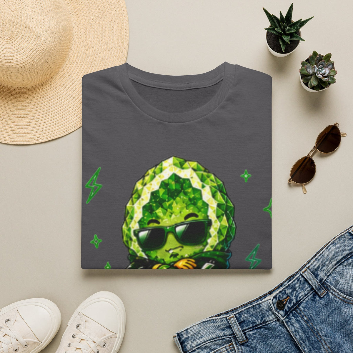Geo Rocks the 'Tism Teen Stimming Geode "Calming Sensory Hug" Tee - Geo Rocks The 'Tism