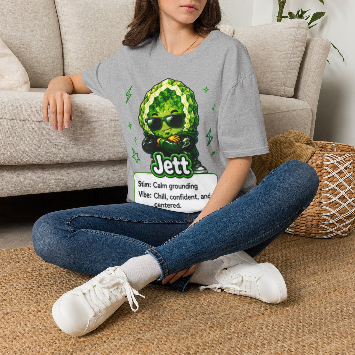 Geo Rocks the 'Tism Teen Stimming Geode "Calming Sensory Hug" Tee - Geo Rocks The 'Tism