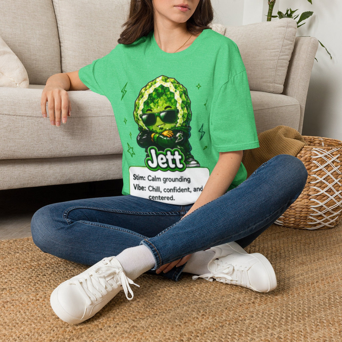 Geo Rocks the 'Tism Teen Stimming Geode "Calming Sensory Hug" Tee - Geo Rocks The 'Tism