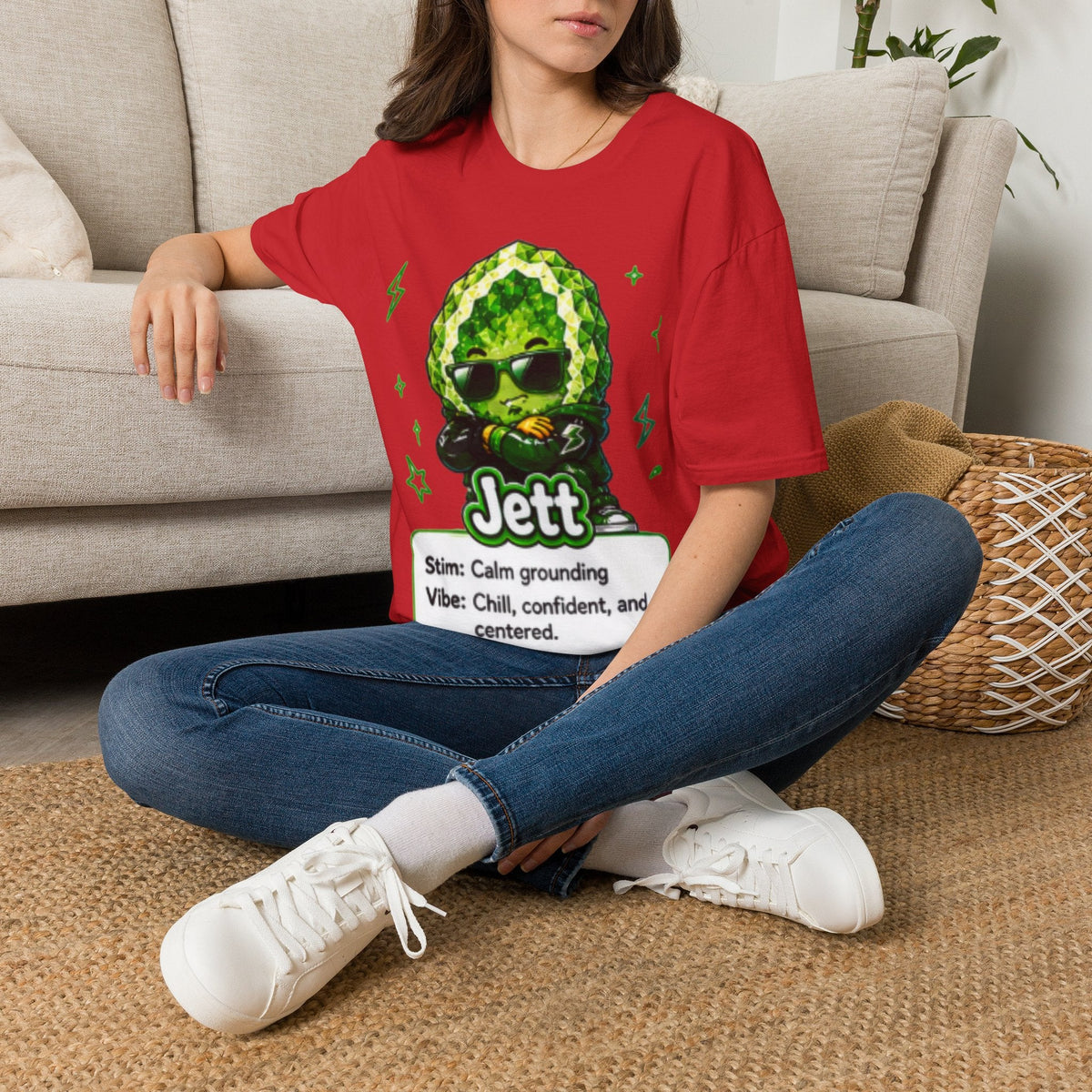 Geo Rocks the 'Tism Teen Stimming Geode "Calming Sensory Hug" Tee - Geo Rocks The 'Tism