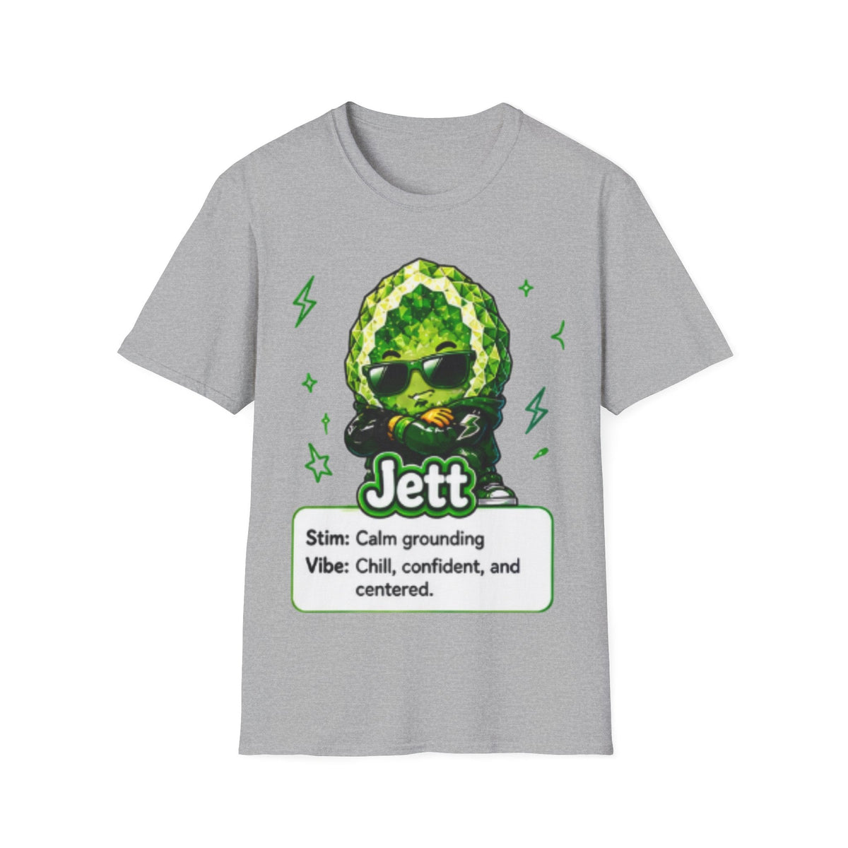 Geo Rocks the 'Tism Teen Stimming Geode "Calming Sensory Hug" Tee - Geo Rocks The 'Tism