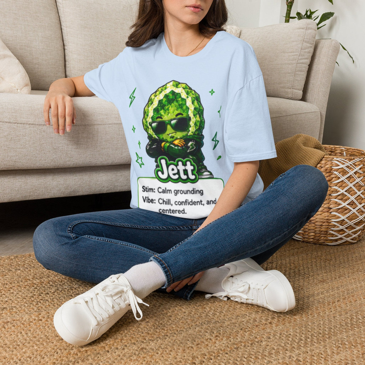 Geo Rocks the 'Tism Teen Stimming Geode "Calming Sensory Hug" Tee - Geo Rocks The 'Tism