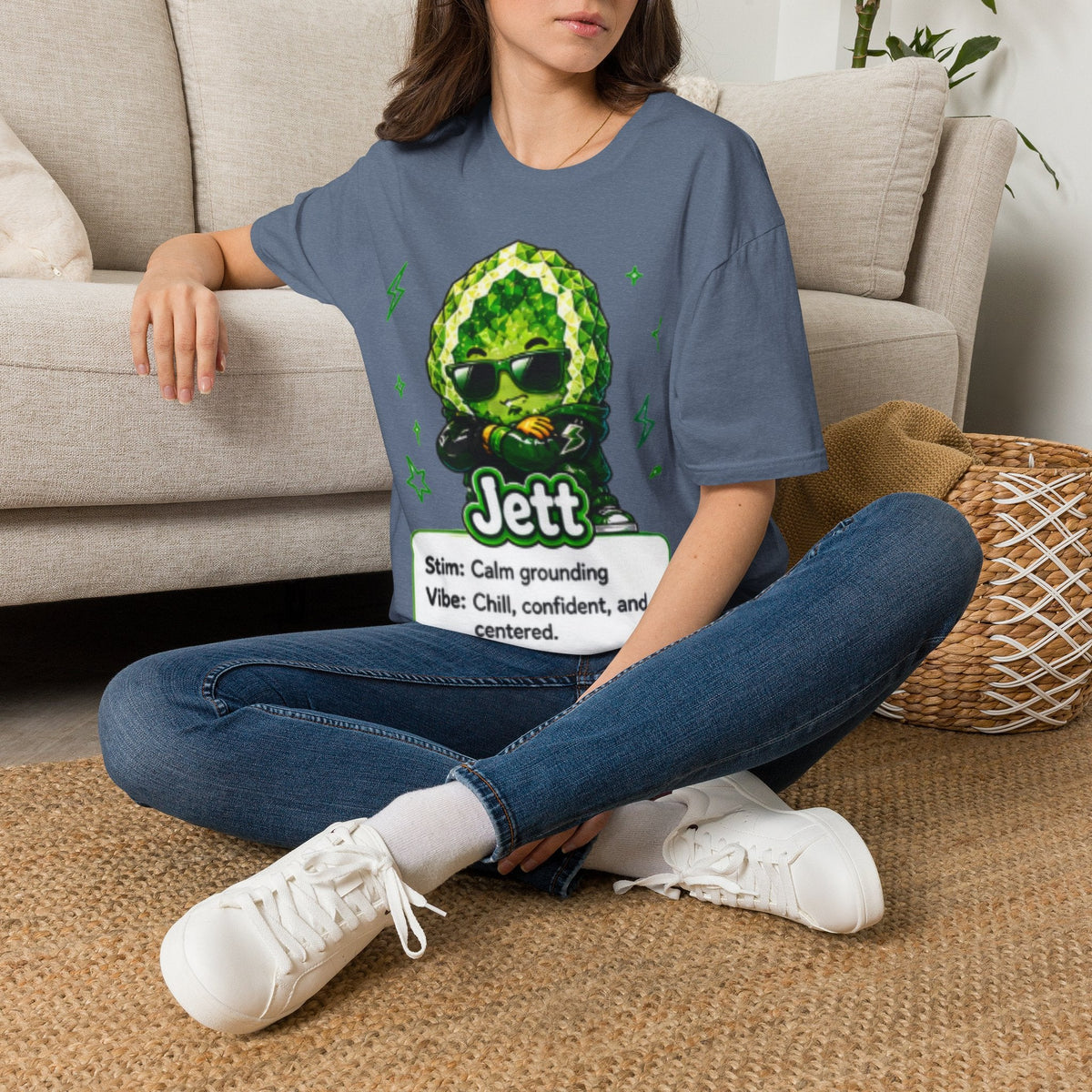 Geo Rocks the 'Tism Teen Stimming Geode "Calming Sensory Hug" Tee - Geo Rocks The 'Tism