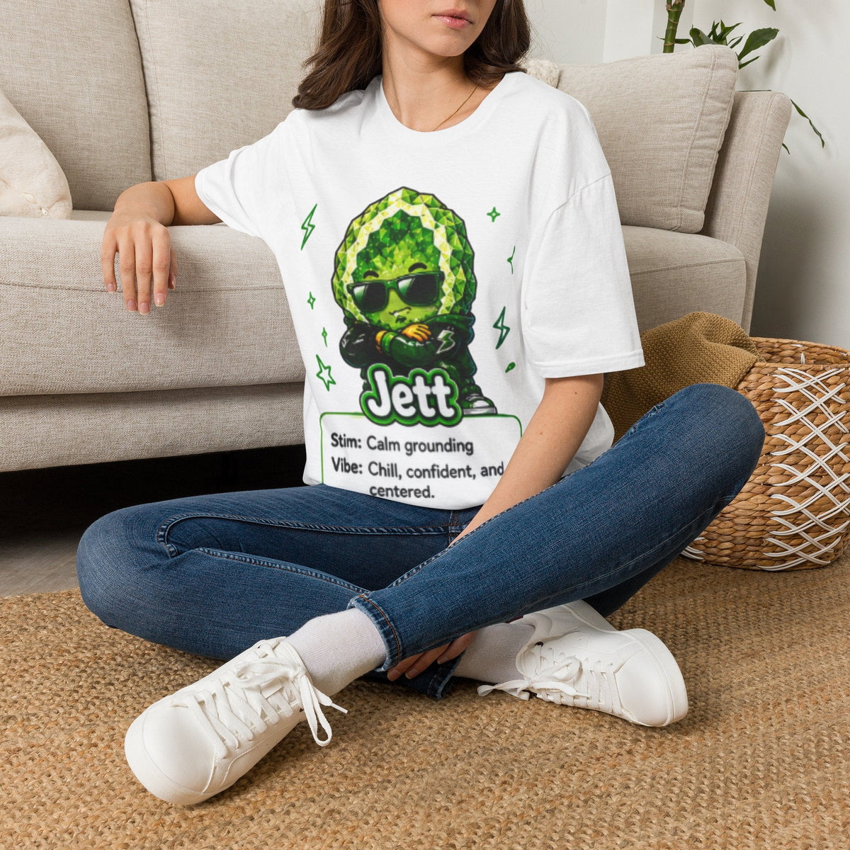 Geo Rocks the 'Tism Teen Stimming Geode "Calming Sensory Hug" Tee - Geo Rocks The 'Tism