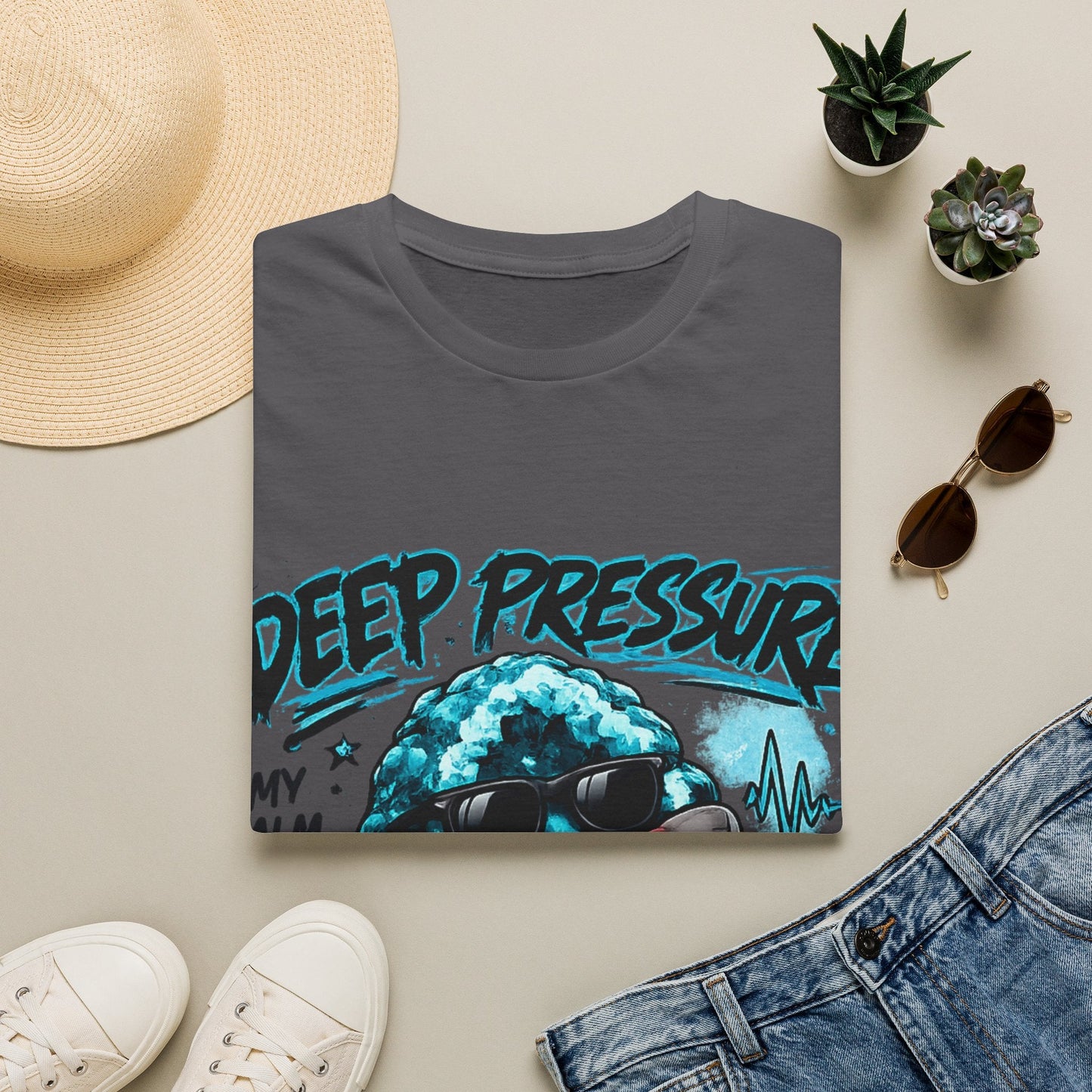 Geo Rocks the 'Tism Teen Stimming Geode "Calming Sensory Hug" Tee - Geo Rocks The 'Tism