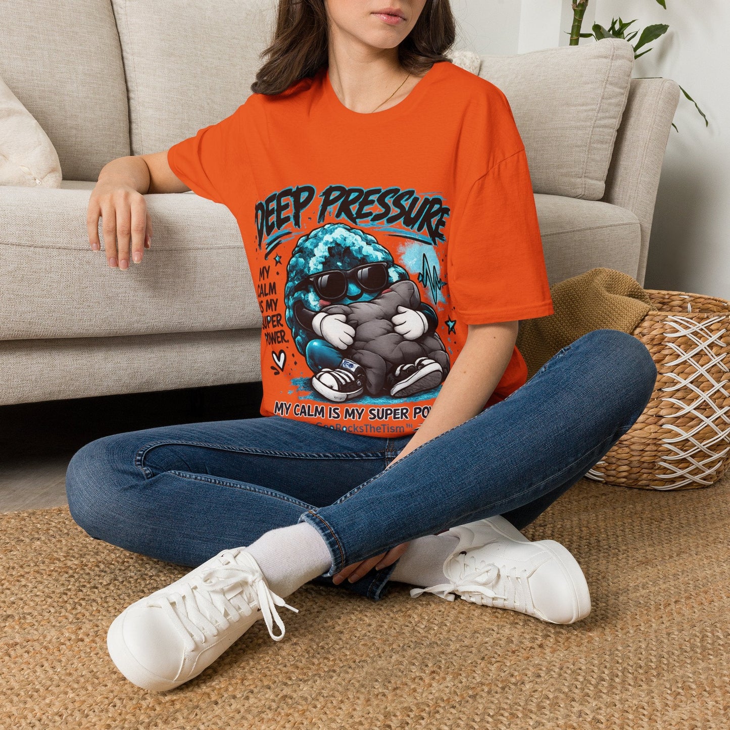 Geo Rocks the 'Tism Teen Stimming Geode "Calming Sensory Hug" Tee - Geo Rocks The 'Tism