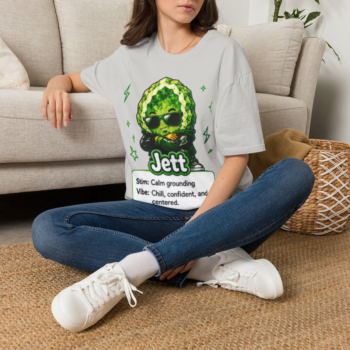 Geo Rocks the 'Tism Teen Stimming Geode "Calming Sensory Hug" Tee - Geo Rocks The 'Tism