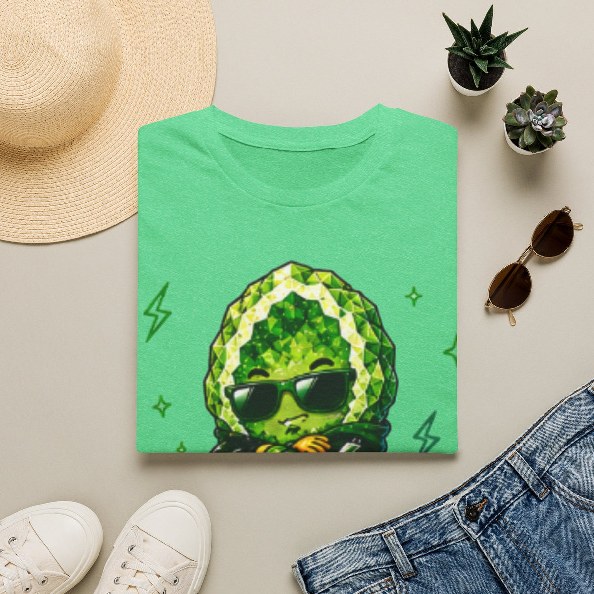 Geo Rocks the 'Tism Teen Stimming Geode "Calming Sensory Hug" Tee - Geo Rocks The 'Tism