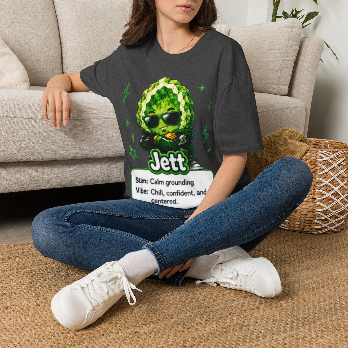 Geo Rocks the 'Tism Teen Stimming Geode "Calming Sensory Hug" Tee - Geo Rocks The 'Tism