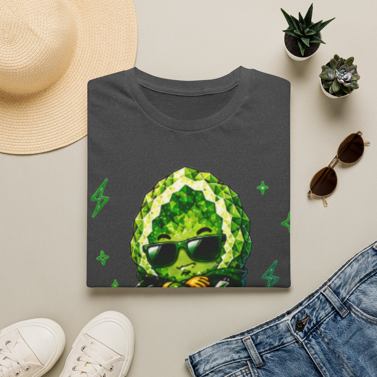 Geo Rocks the 'Tism Teen Stimming Geode "Calming Sensory Hug" Tee - Geo Rocks The 'Tism