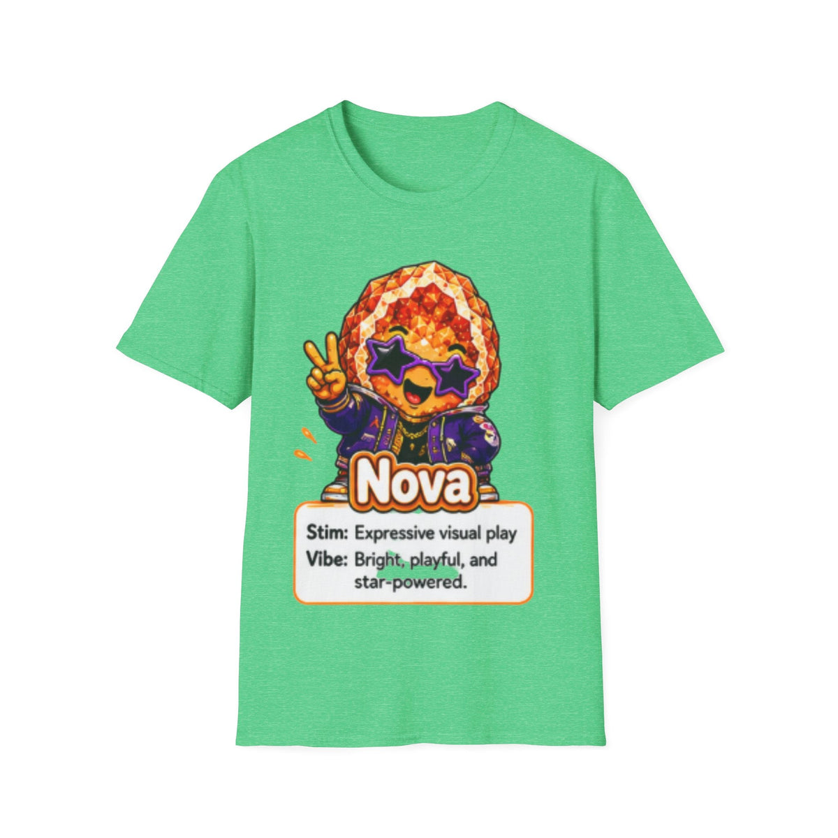Geo Rocks the 'Tism Teen Stimming Geode "Fidget Fuel" Tee - Geo Rocks The 'Tism