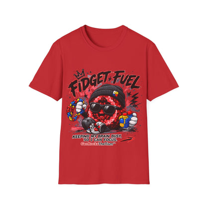 Geo Rocks the 'Tism Teen Stimming Geode "Fidget Fuel" Tee - Geo Rocks The 'Tism