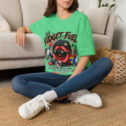 Geo Rocks the 'Tism Teen Stimming Geode "Fidget Fuel" Tee - Geo Rocks The 'Tism