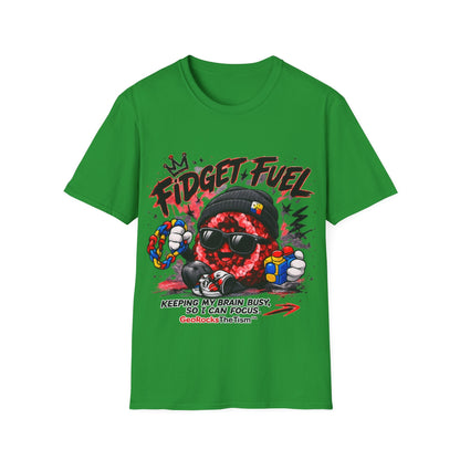 Geo Rocks the 'Tism Teen Stimming Geode "Fidget Fuel" Tee - Geo Rocks The 'Tism
