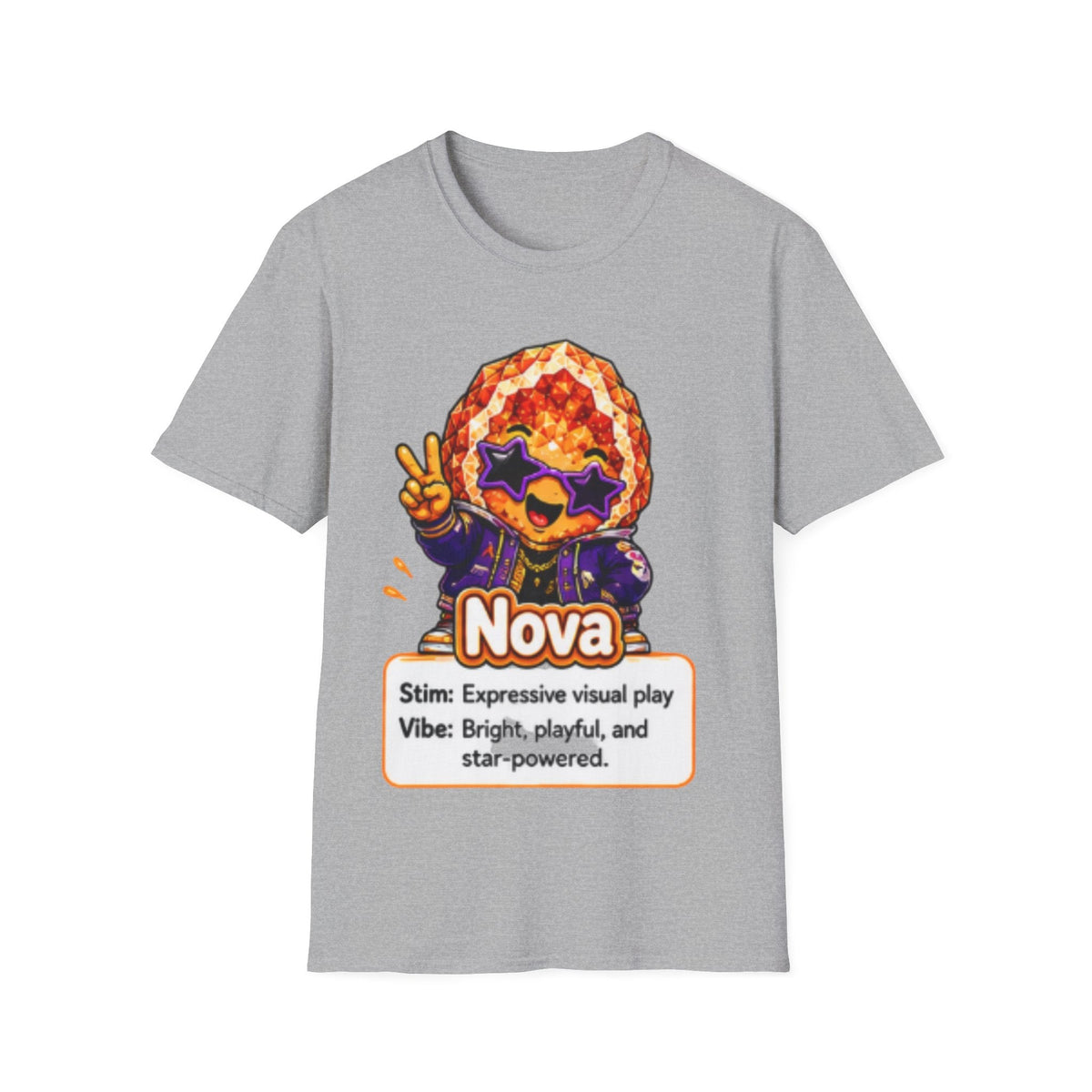 Geo Rocks the 'Tism Teen Stimming Geode "Fidget Fuel" Tee - Geo Rocks The 'Tism