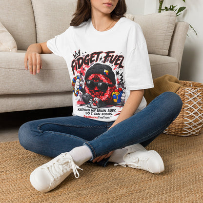 Geo Rocks the 'Tism Teen Stimming Geode "Fidget Fuel" Tee - Geo Rocks The 'Tism