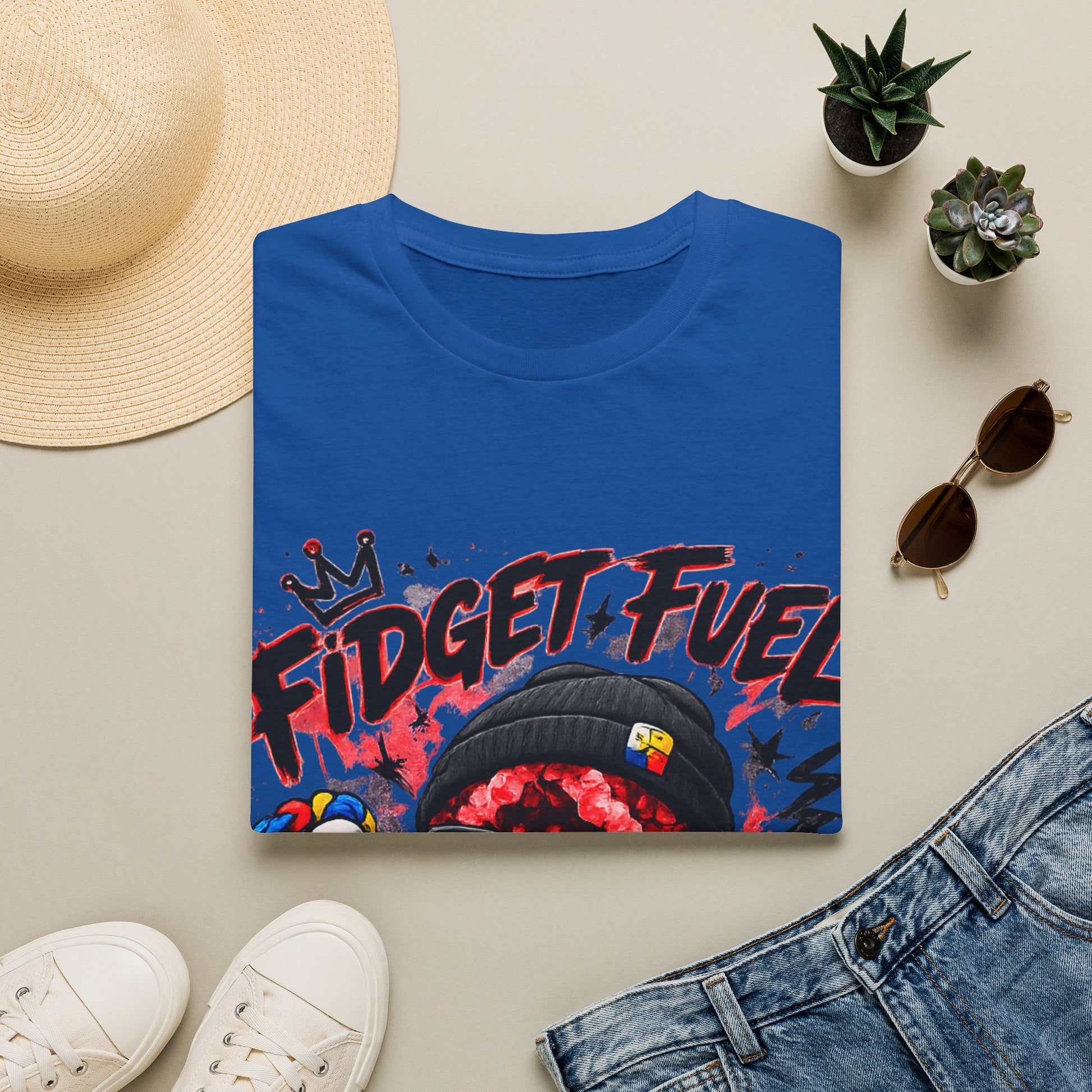 Geo Rocks the 'Tism Teen Stimming Geode "Fidget Fuel" Tee - Geo Rocks The 'Tism
