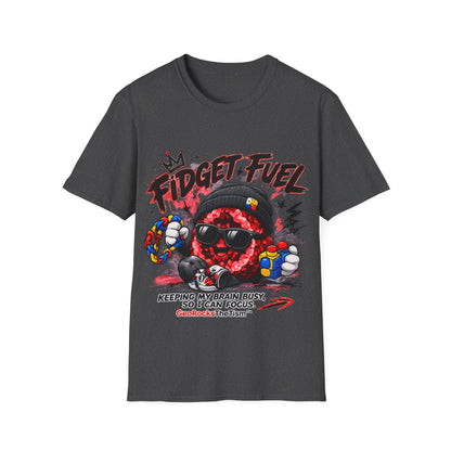 Geo Rocks the 'Tism Teen Stimming Geode "Fidget Fuel" Tee - Geo Rocks The 'Tism