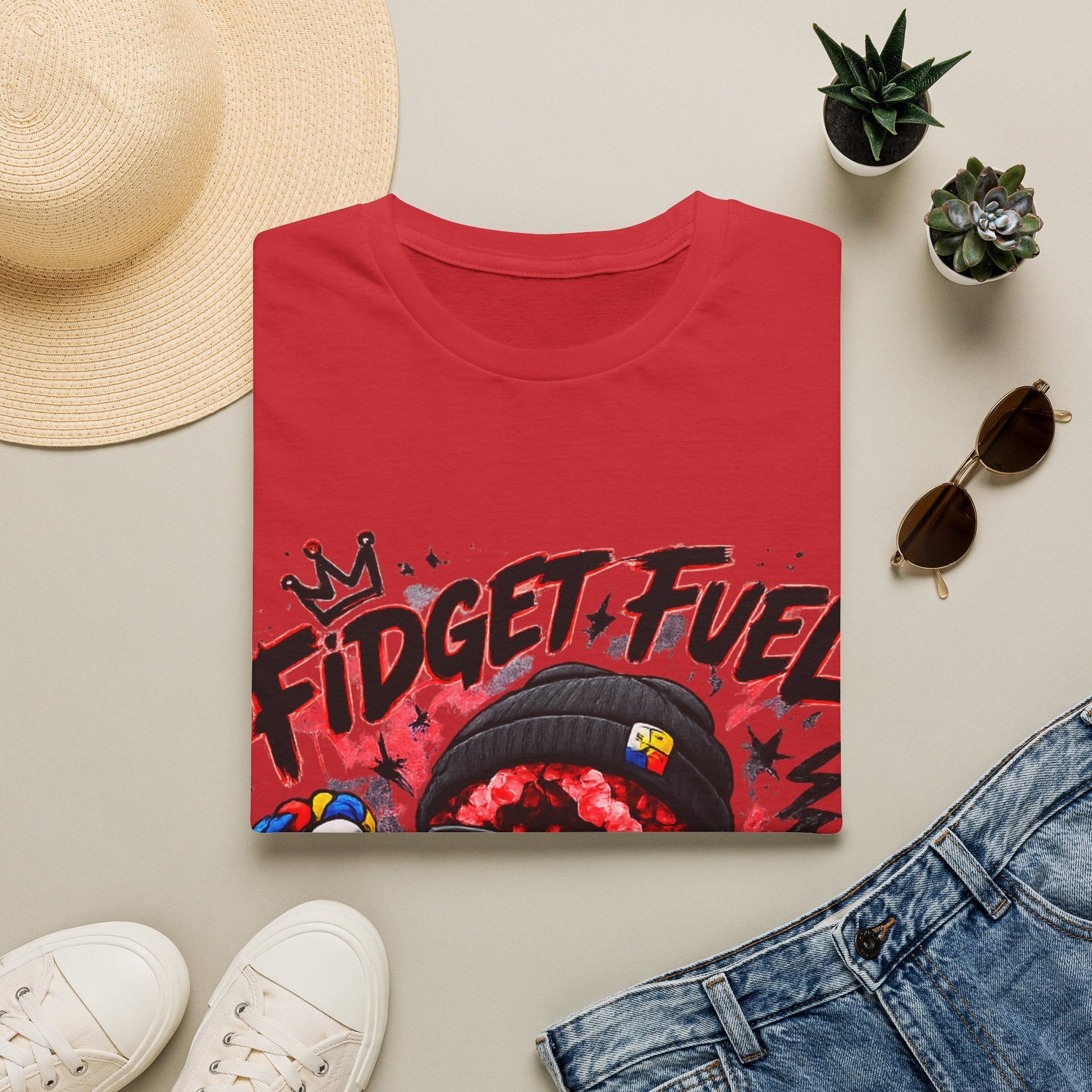 Geo Rocks the 'Tism Teen Stimming Geode "Fidget Fuel" Tee - Geo Rocks The 'Tism