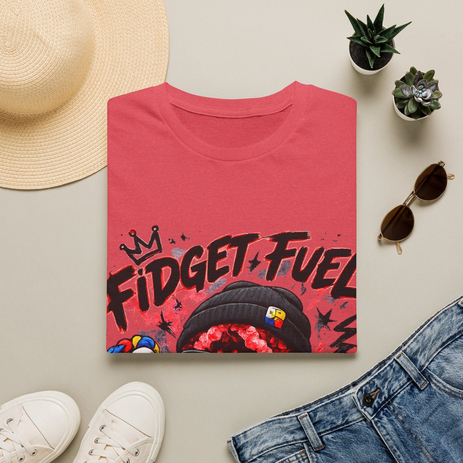 Geo Rocks the 'Tism Teen Stimming Geode "Fidget Fuel" Tee - Geo Rocks The 'Tism