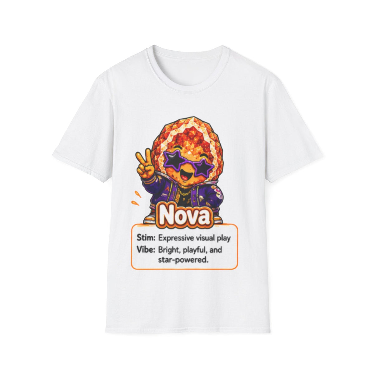 Geo Rocks the 'Tism Teen Stimming Geode "Fidget Fuel" Tee - Geo Rocks The 'Tism