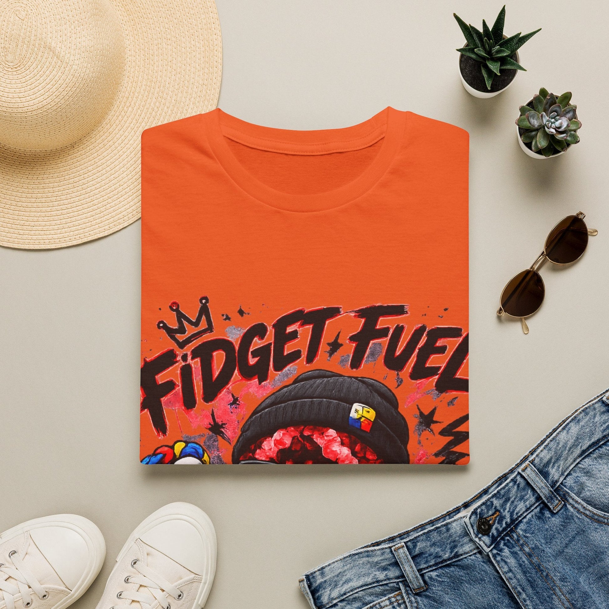 Geo Rocks the 'Tism Teen Stimming Geode "Fidget Fuel" Tee - Geo Rocks The 'Tism