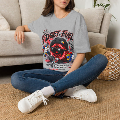 Geo Rocks the 'Tism Teen Stimming Geode "Fidget Fuel" Tee - Geo Rocks The 'Tism