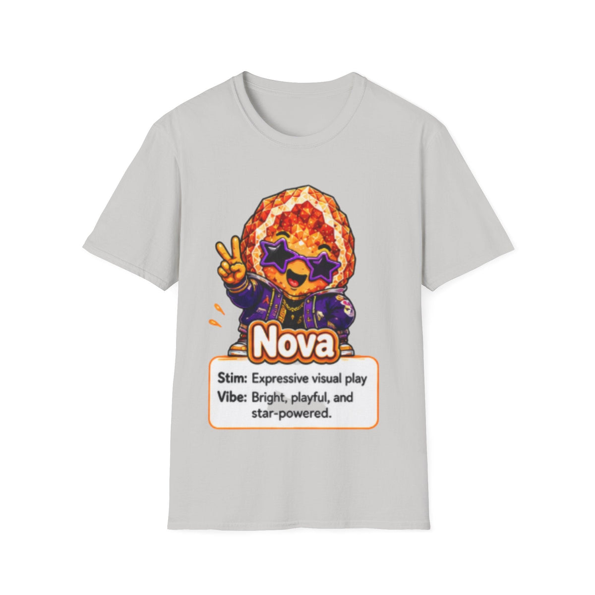 Geo Rocks the 'Tism Teen Stimming Geode "Fidget Fuel" Tee - Geo Rocks The 'Tism