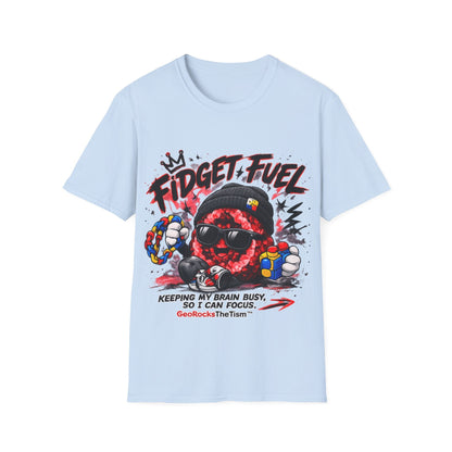 Geo Rocks the 'Tism Teen Stimming Geode "Fidget Fuel" Tee - Geo Rocks The 'Tism