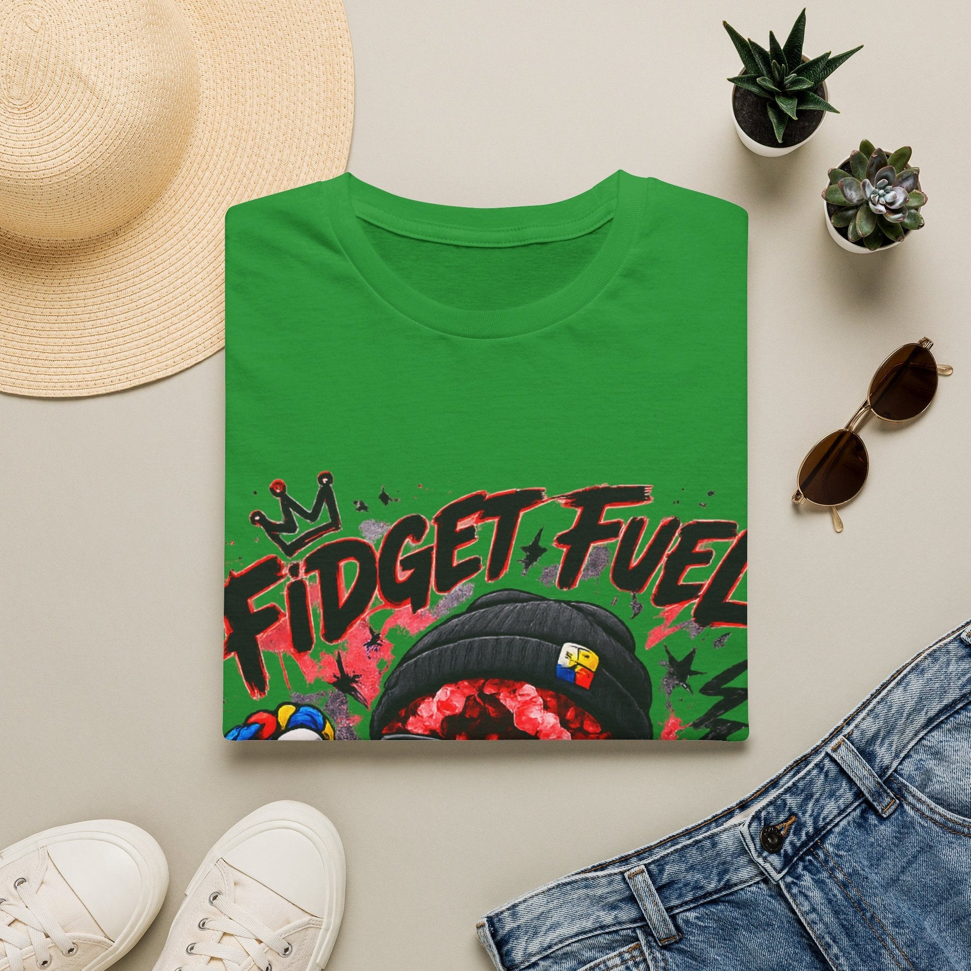 Geo Rocks the 'Tism Teen Stimming Geode "Fidget Fuel" Tee - Geo Rocks The 'Tism