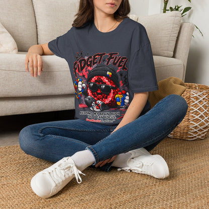 Geo Rocks the 'Tism Teen Stimming Geode "Fidget Fuel" Tee - Geo Rocks The 'Tism