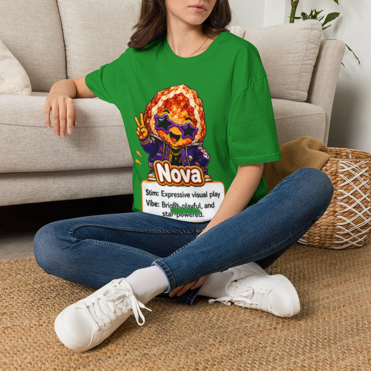 Geo Rocks the 'Tism Teen Stimming Geode "Fidget Fuel" Tee - Geo Rocks The 'Tism