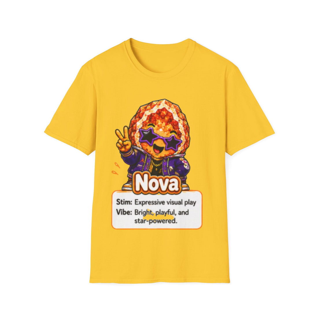 Geo Rocks the 'Tism Teen Stimming Geode "Fidget Fuel" Tee - Geo Rocks The 'Tism