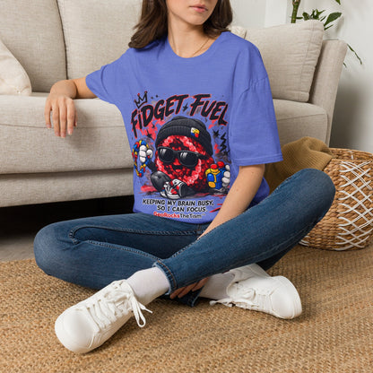 Geo Rocks the 'Tism Teen Stimming Geode "Fidget Fuel" Tee - Geo Rocks The 'Tism
