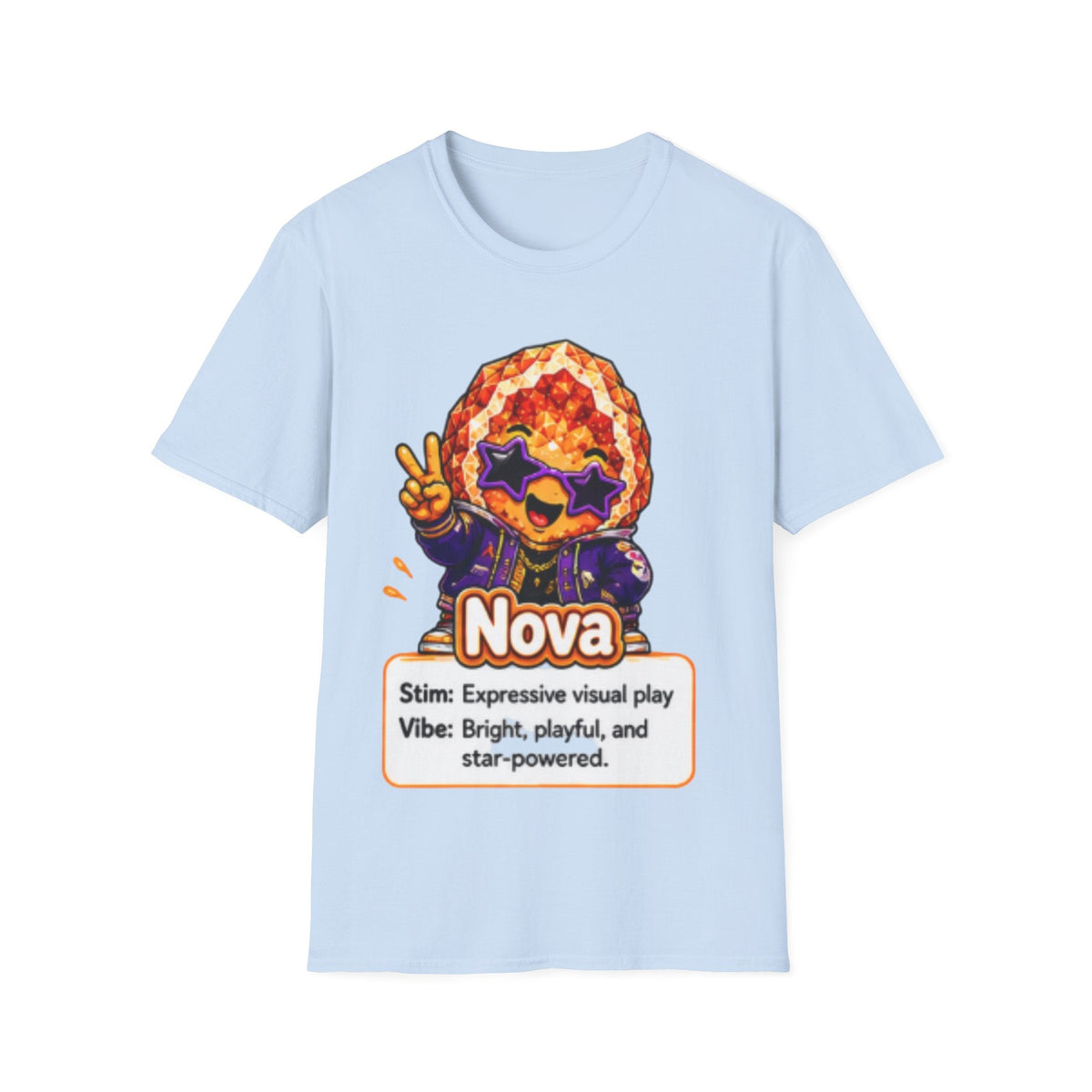 Geo Rocks the 'Tism Teen Stimming Geode "Fidget Fuel" Tee - Geo Rocks The 'Tism