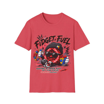 Geo Rocks the 'Tism Teen Stimming Geode "Fidget Fuel" Tee - Geo Rocks The 'Tism