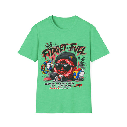 Geo Rocks the 'Tism Teen Stimming Geode "Fidget Fuel" Tee - Geo Rocks The 'Tism