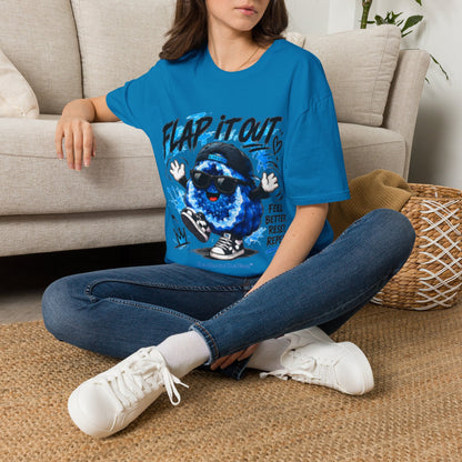 Geo Rocks the 'Tism Teen Stimming Geode "Flap It Out" Tee - Geo Rocks The 'Tism