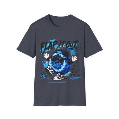 Geo Rocks the 'Tism Teen Stimming Geode "Flap It Out" Tee - Geo Rocks The 'Tism