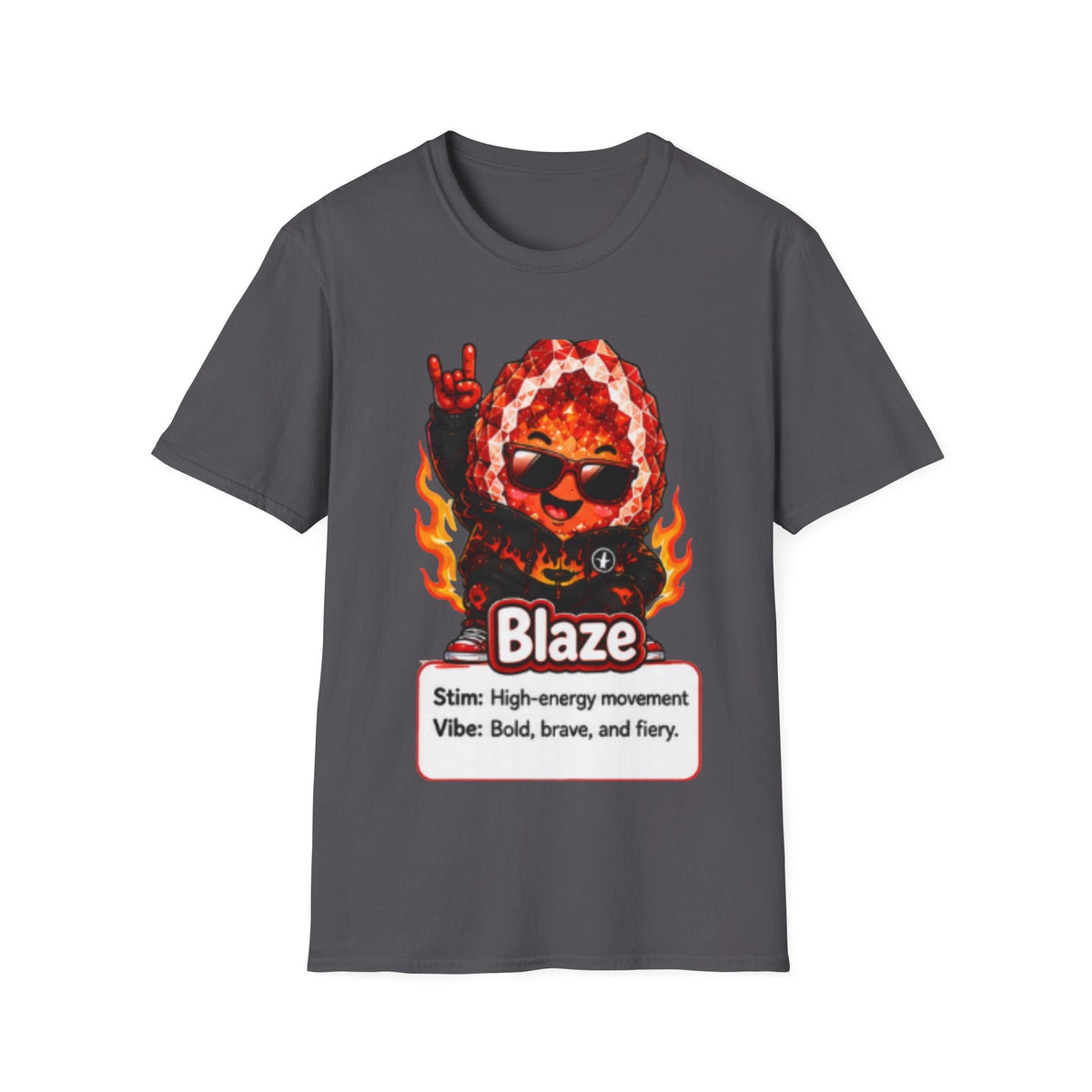 Geo Rocks the 'Tism Teen Stimming Geode "Flap It Out" Tee - Geo Rocks The 'Tism
