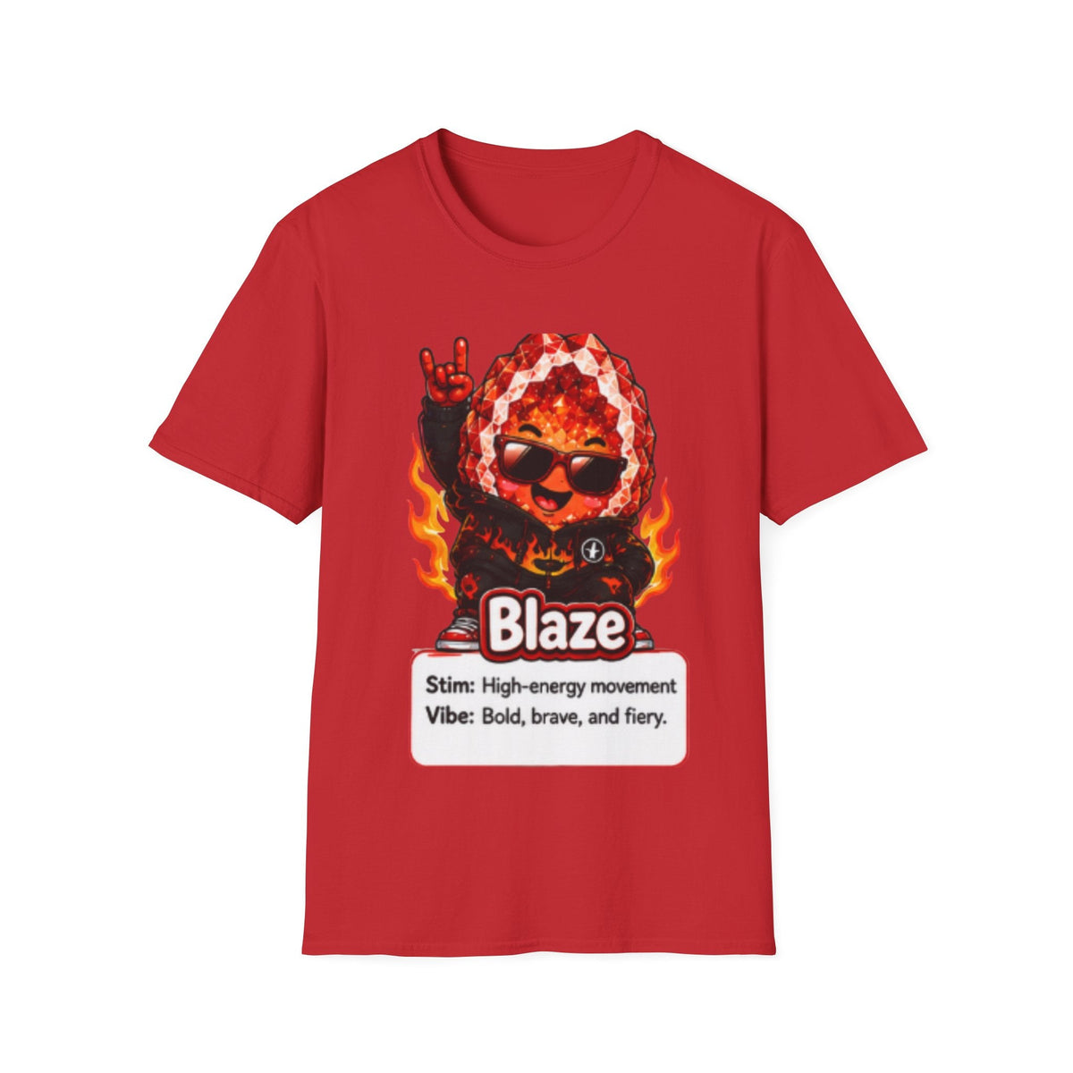 Geo Rocks the 'Tism Teen Stimming Geode "Flap It Out" Tee - Geo Rocks The 'Tism
