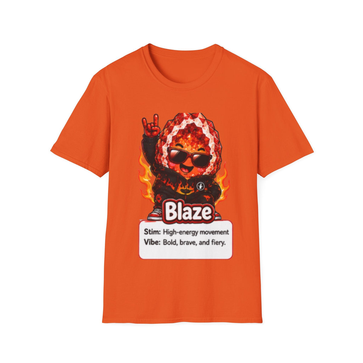 Geo Rocks the 'Tism Teen Stimming Geode "Flap It Out" Tee - Geo Rocks The 'Tism