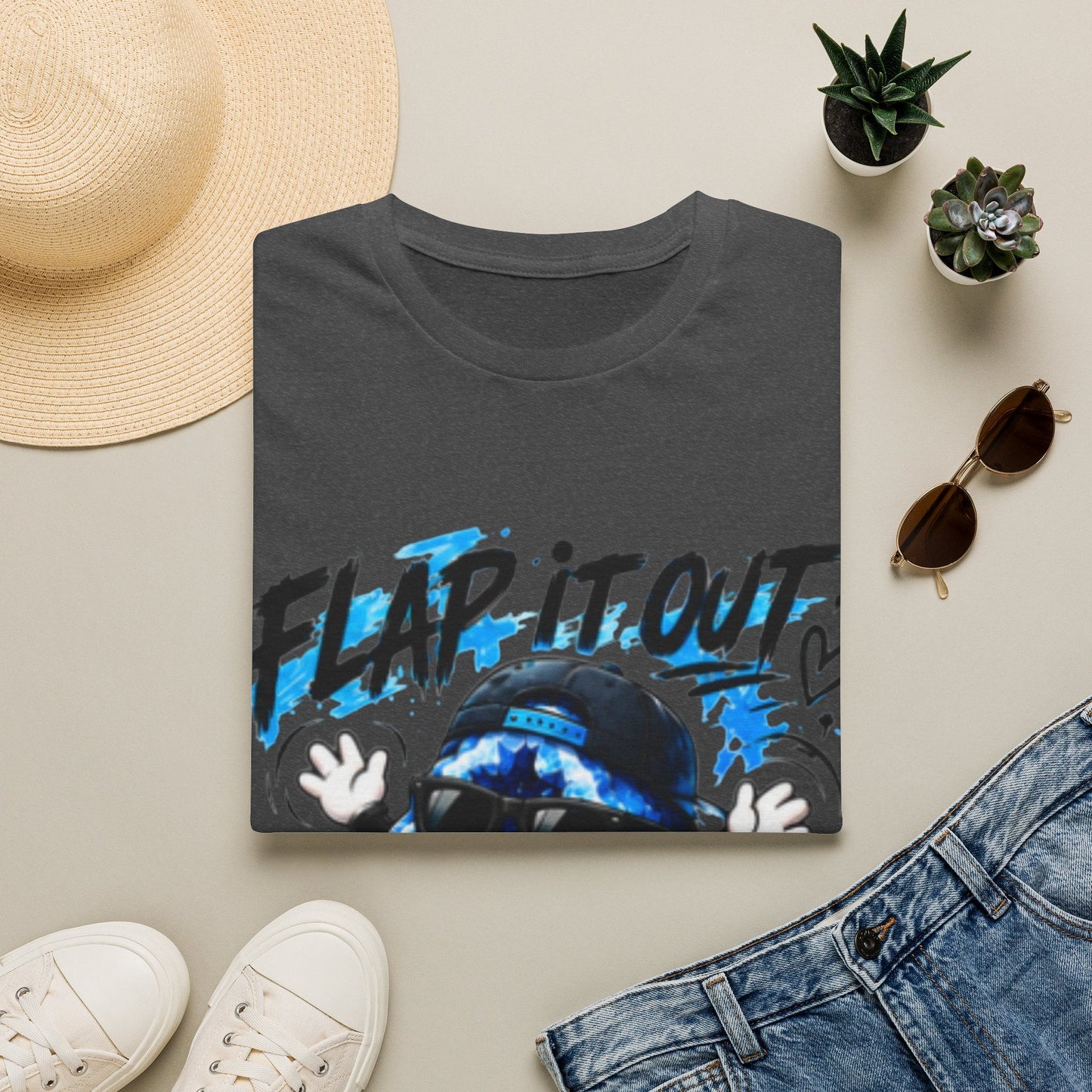Geo Rocks the 'Tism Teen Stimming Geode "Flap It Out" Tee - Geo Rocks The 'Tism