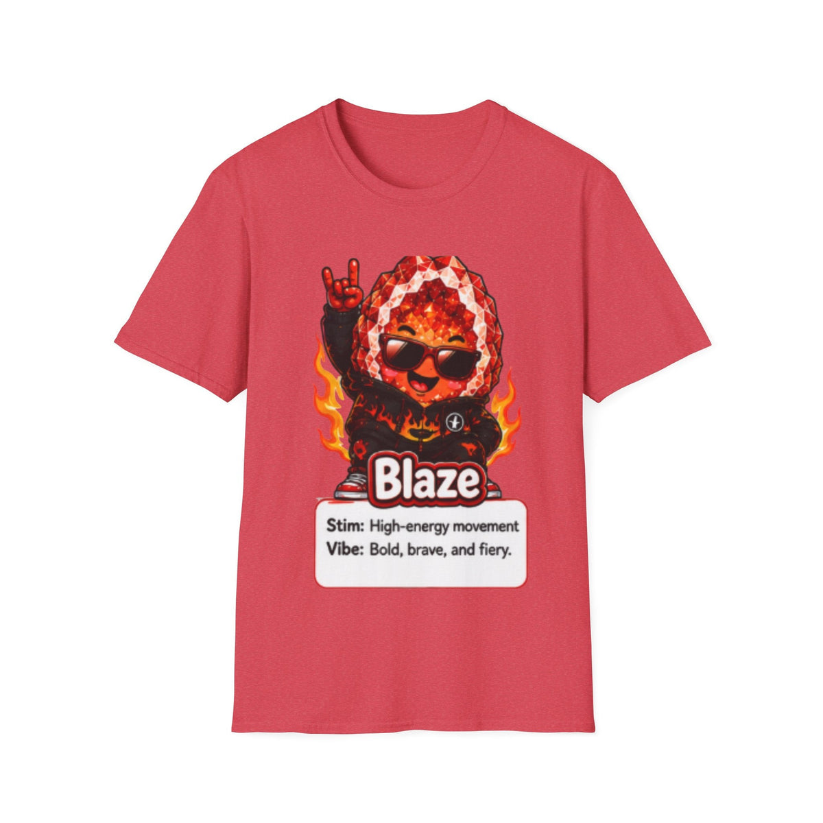 Geo Rocks the 'Tism Teen Stimming Geode "Flap It Out" Tee - Geo Rocks The 'Tism