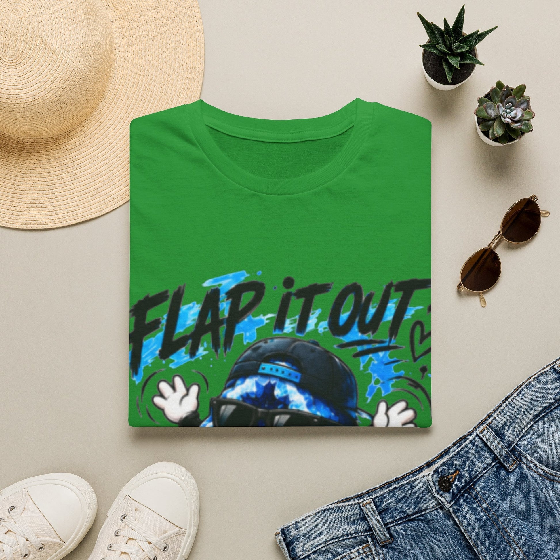 Geo Rocks the 'Tism Teen Stimming Geode "Flap It Out" Tee - Geo Rocks The 'Tism
