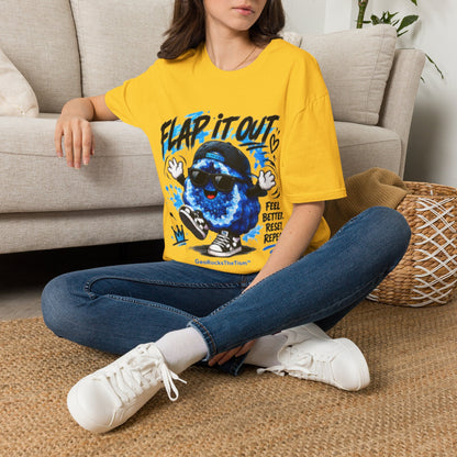 Geo Rocks the 'Tism Teen Stimming Geode "Flap It Out" Tee - Geo Rocks The 'Tism
